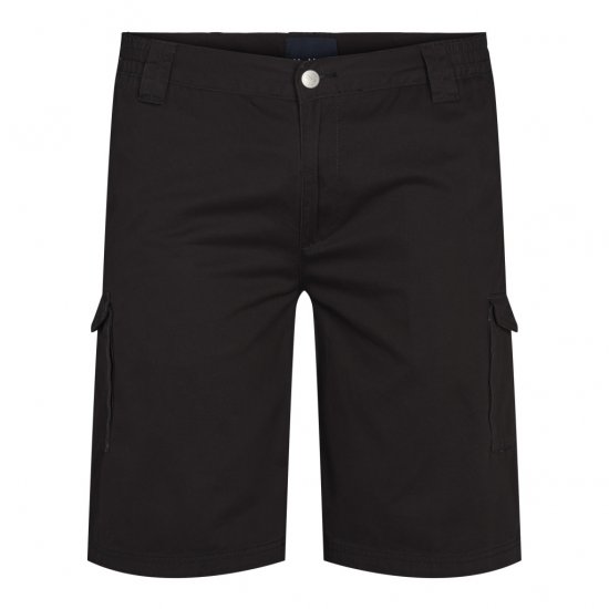 North Latitude Cargo Shorts Black - Korte broeken - Grote Maten Korte Broeken Heren