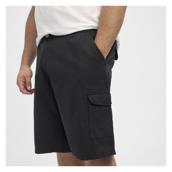 North Latitude Cargo Shorts Black - Korte broeken - Grote Maten Korte Broeken Heren