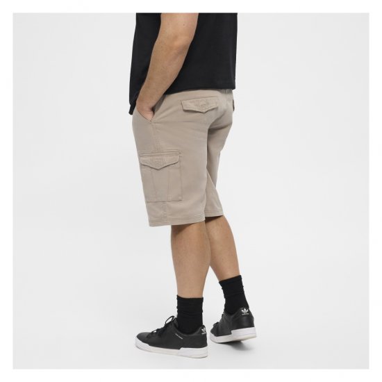 North Latitude Cargo Shorts Sand - Korte broeken - Grote Maten Korte Broeken Heren