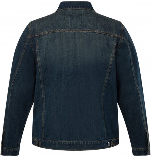 JP1880 Denim Jacket Dark Blue Denim - Jassen - Grote Maten Herenjassen