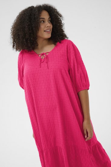 Kaffe Curve Thea Dress Beetroot Purple - Kleedjes - 