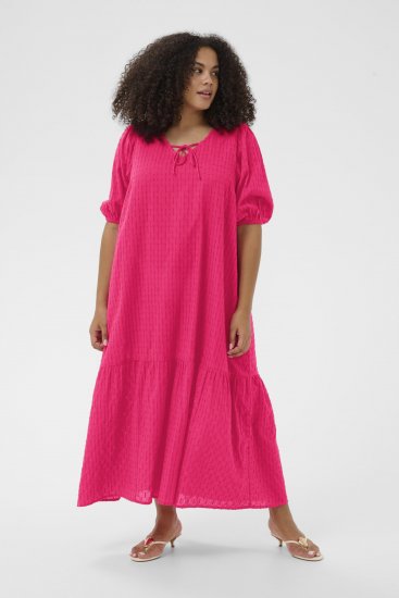 Kaffe Curve Thea Dress Beetroot Purple - Kleedjes - 