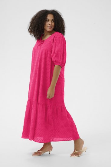 Kaffe Curve Thea Dress Beetroot Purple - Kleedjes - 