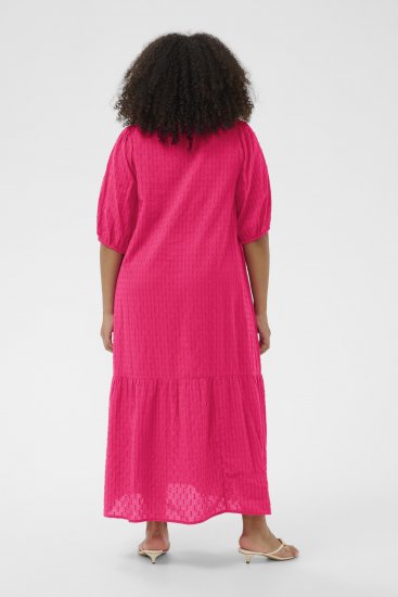 Kaffe Curve Thea Dress Beetroot Purple - Kleedjes - 