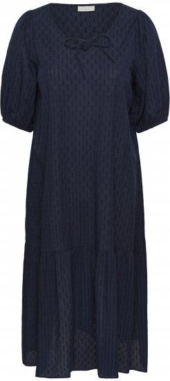Kaffe Curve Thea Dress Midnight Marine - Maxi jurken - 