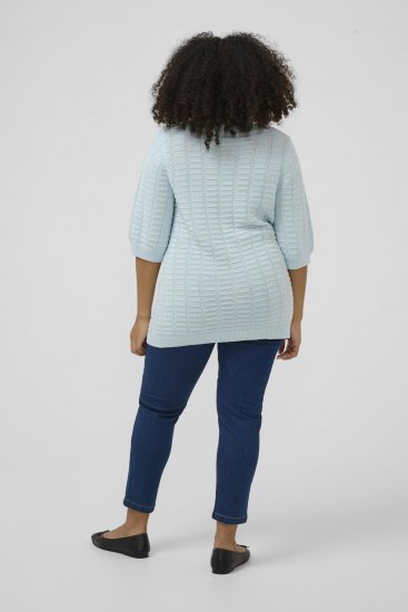 Kaffe Curve Lotia Pullover Nantucket Breeze Blue - Gebreide truien - 