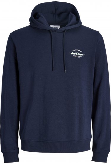 Jack & Jones Brandon Hoodie Blue - Sweaters & hoodies - Sweaters & Hoodies Grote Maten Heren