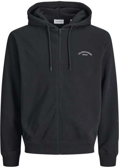 Jack & Jones College Logo Hoodie Black - Sweaters & hoodies - Sweaters & Hoodies Grote Maten Heren