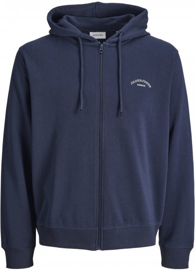 Jack & Jones College Logo Hoodie Navy - Sweaters & hoodies - Sweaters & Hoodies Grote Maten Heren