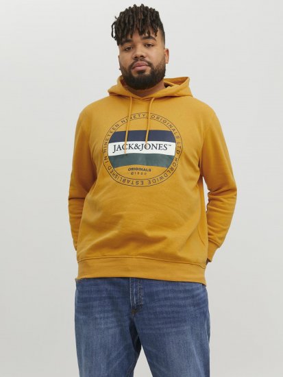 Jack & Jones Codyy Hoodie Yellow - Sweaters & hoodies - Sweaters & Hoodies Grote Maten Heren