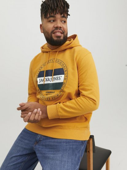Jack & Jones Codyy Hoodie Yellow - Sweaters & hoodies - Sweaters & Hoodies Grote Maten Heren