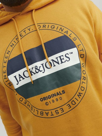 Jack & Jones Codyy Hoodie Yellow - Sweaters & hoodies - Sweaters & Hoodies Grote Maten Heren