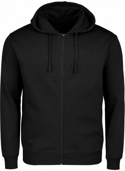 Big Bones Zorro Hoodie with Zipper Black - Sweaters & hoodies - Sweaters & Hoodies Grote Maten Heren