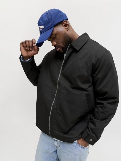 Jack & Jones Winson Worker Jacket Black - Jassen - Grote Maten Herenjassen