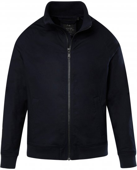 JP1880 Blouson Jacket FLEXNAMIC with Stand-up Collar Navy - Jassen - Grote Maten Herenjassen