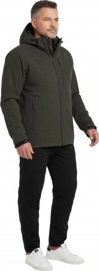 Dobsom Minnesota Wind- en Waterdichte Jas Donkerbruin - Sportkleding & outdoor - Grote Maten Sportkleding Heren
