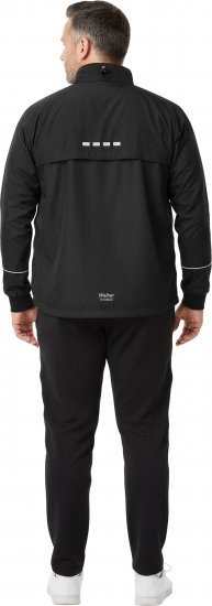 Dobsom Walker Lichte Winddichte Jas Zwart - Sportkleding & outdoor - Grote Maten Sportkleding Heren