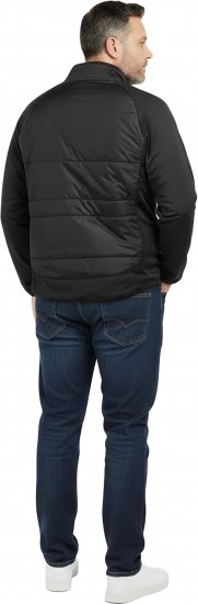 Dobsom Hybrid Jas Zwart - Sportkleding & outdoor - Grote Maten Sportkleding Heren