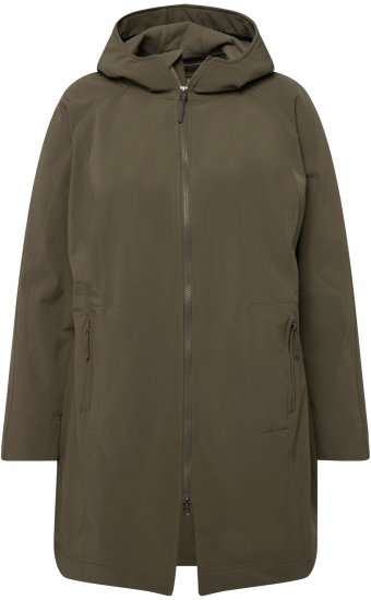 Ulla Popken Triple Function Softshell Jacket Loden Green - Jassen - 