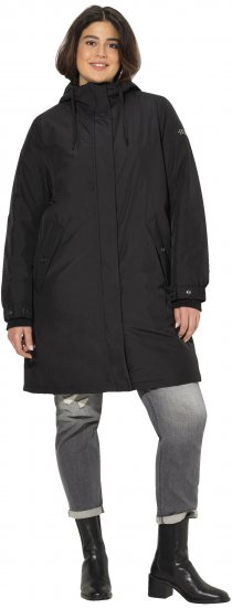 Ulla Popken HYPRAR Triple Function Weatherproof Jacket Black - Jassen - 