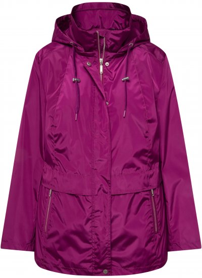Ulla Popken HYPRAR Water-Repellent Windbreaker Berry - Jassen - 