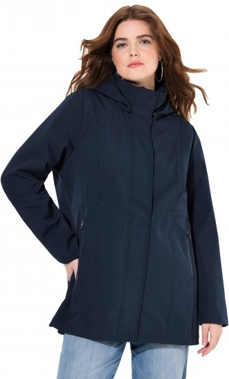 Ulla Popken HYPRAR Softshell Jacket Navy - Jassen - 