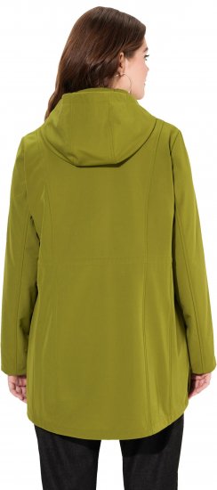 Ulla Popken HYPRAR Softshell Jacket Pale Khaki - Jassen - 