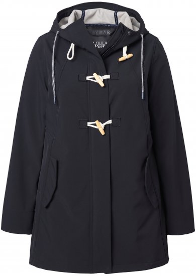 Ulla Popken HYPRAR Water-Repellent Softshell Jacket Black - Jassen - 