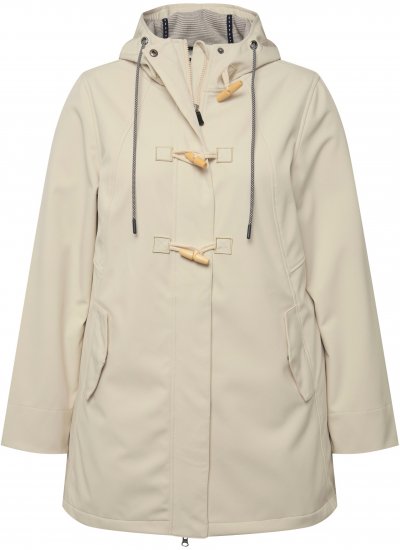 Ulla Popken HYPRAR Water-Repellent Softshell Jacket Vanilla - Jassen - 