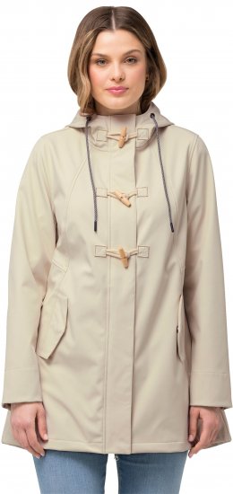 Ulla Popken HYPRAR Water-Repellent Softshell Jacket Vanilla - Jassen - 