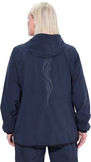 Ulla Popken Lightweight Rain Jacket Navy - Jassen - 