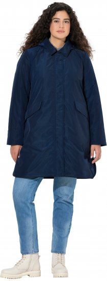 Ulla Popken HYPRAR Functional Parka Navy - Jassen - 