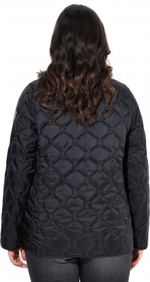 Ulla Popken HYPRAR Lightweight Quilted Water-Repellent Jacket Black - Jassen - 