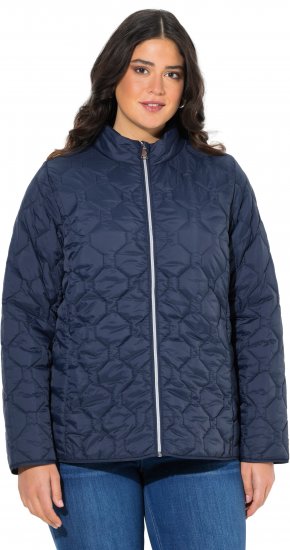 Ulla Popken HYPRAR Lightweight Quilted Water-Repellent Jacket Navy - Jassen - 