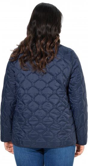 Ulla Popken HYPRAR Lightweight Quilted Water-Repellent Jacket Navy - Jassen - 