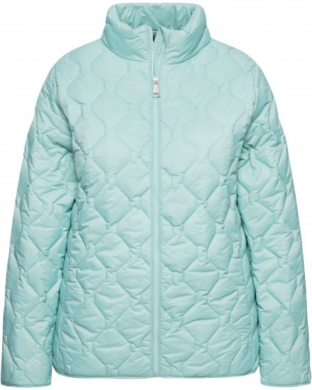 Ulla Popken HYPRAR Lightweight Quilted Water-Repellent Jacket Ice Blue - Jassen - 