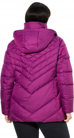 Ulla Popken HYPRAR Water-Repellent Quilted Jacket Berry - Jassen - 