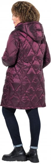 Ulla Popken HYPRAR Diamond Quilted Jacket Carmine Red - Jassen - 