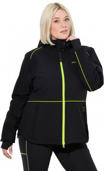Ulla Popken HYPRAR Triple Function Coat Black - Jassen - 