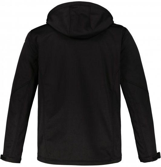 JP1880 Jacket Fleece Lined Softshell Black - Jassen - Grote Maten Herenjassen