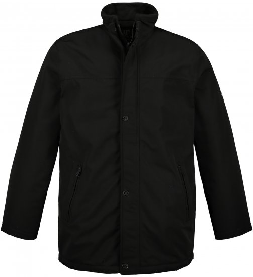 JP1880 Jacket Business Waterproof Black - Jassen - Grote Maten Herenjassen