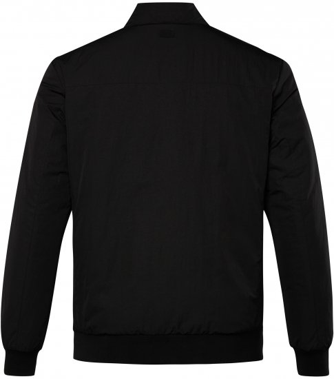 STHUGE Bomber Jacket Quilted Black - Jassen - Grote Maten Herenjassen