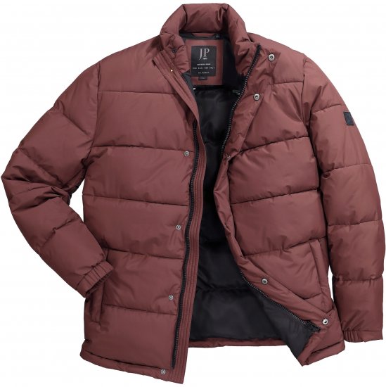 JP1880 Jacket Quilted Extra Warm Brown - Jassen - Grote Maten Herenjassen