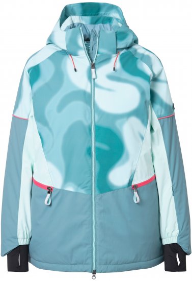Ulla Popken HYPRAR Performance Jacket Ice Green - Jassen - 