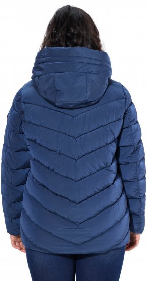 Ulla Popken HYPRAR Quilted Puffer Jacket Navy - Jassen - 