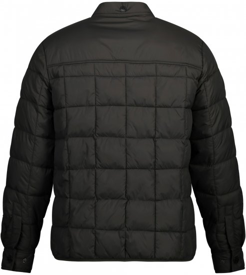 JP1880 Quilted Shirt Collar Jacket TALL Anthracite - TALL jassen - 
