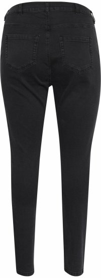 Kaffe Curve Laurina Jeans Gewassen zwarte denim - Jeans & Broeken in Grote Maten – Plus Size - 
