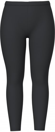 Ulla Popken Basic Stretch Knit Ankle Length Leggings Black - Jeans & Broeken in Grote Maten – Plus Size - 