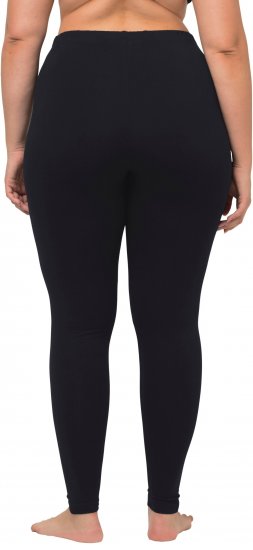Ulla Popken Basic Stretch Knit Ankle Length Leggings Navy - Jeans & Broeken in Grote Maten – Plus Size - 