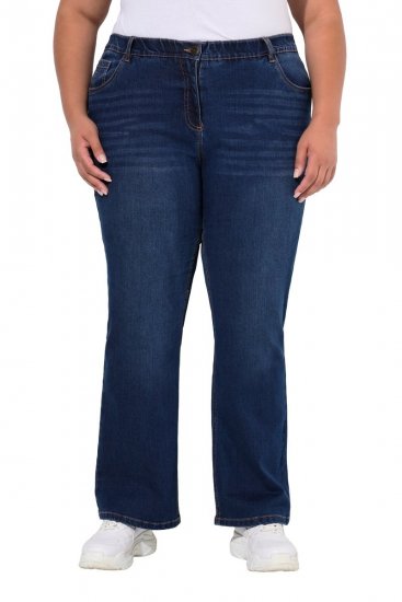 Ulla Popken Marie Fit Bootcut Stretch Jeans Blue Denim - Ulla Popken - Ulla Popken Grote Maten Kleding